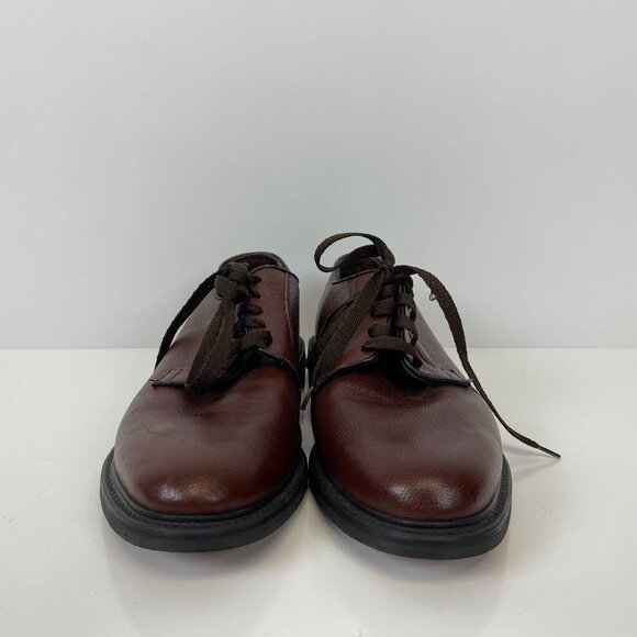 Stuart McGuire Polished Pebbled Dress Shoes Leather Brown Mens Size 8.5 EEEE main image 3